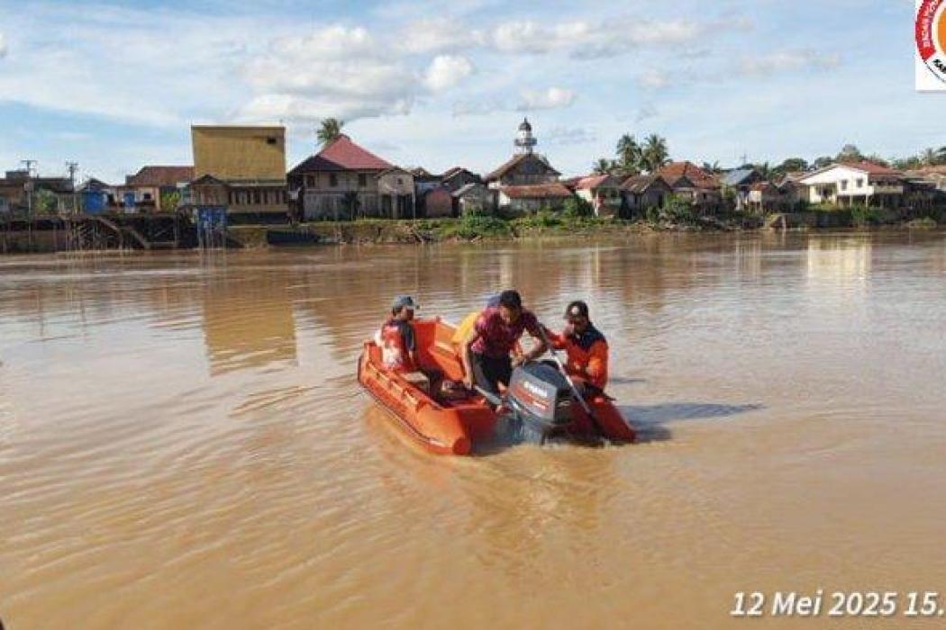 Perahu Karam di Sungai Rupit Muratara, Ibu Hamil dan Anak 10 Tahun Tewas Tenggelam