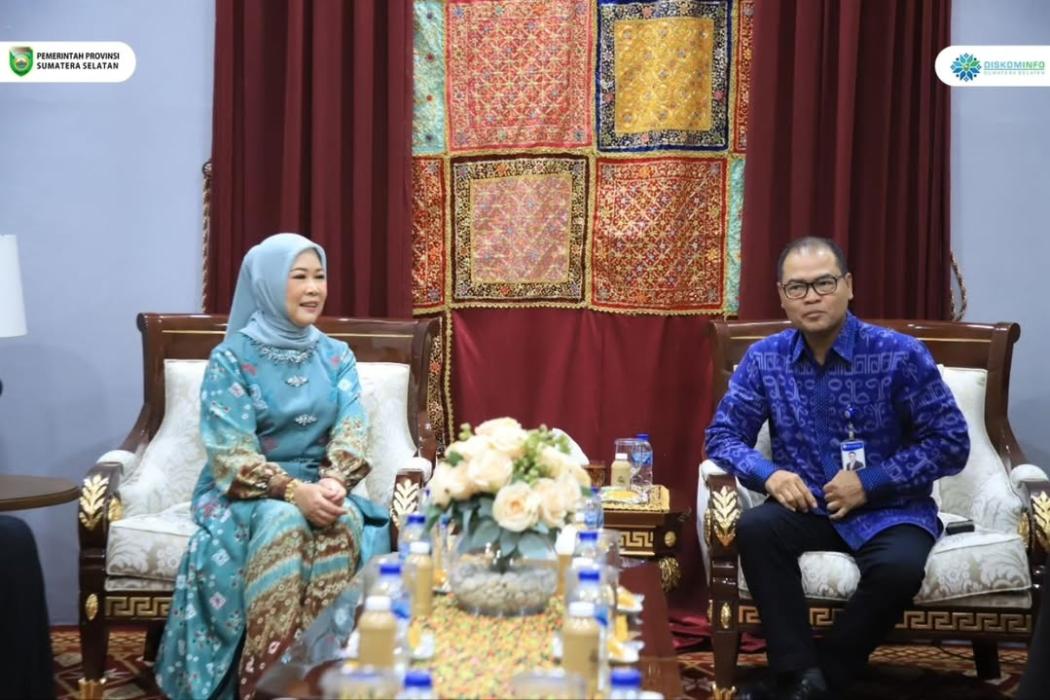 Ketua TP PKK Sumsel Feby Herman Deru Terima Audiensi Kepala Perwakilan Bank Indonesia Sumsel