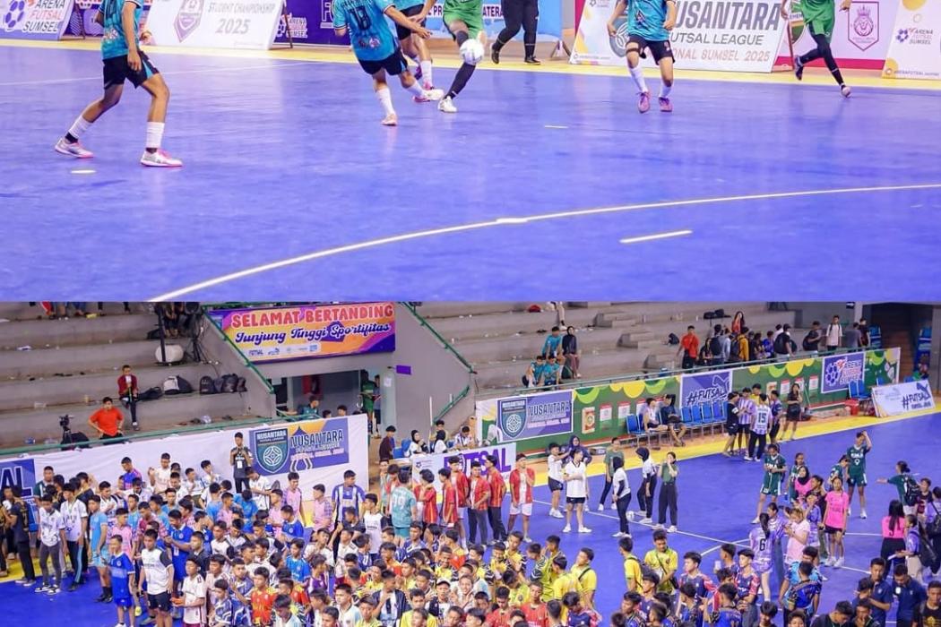 liga-futsal-nusantara-zona-sumatera-selatan-2025-resmi-dibuka-siap-lahirkan-talenta-muda-futsal-sumsel