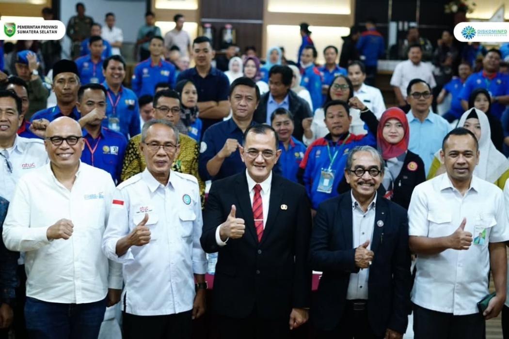 Sekda Sumsel Edward Candra Tekankan Pentingnya Harmoni Pekerja dan Pengusaha