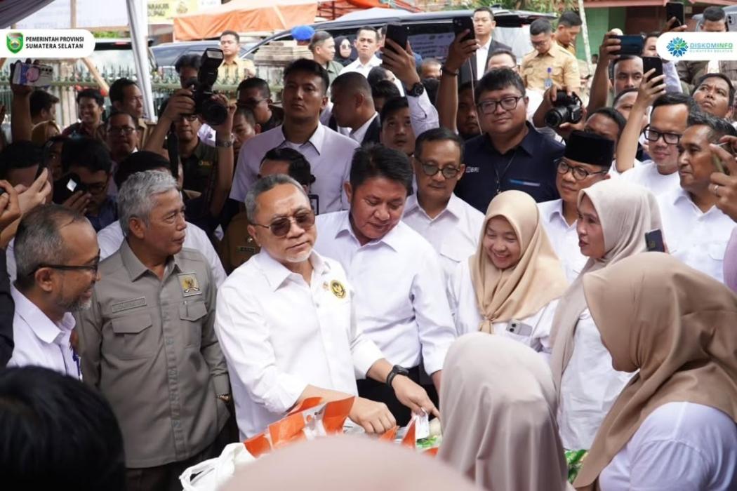 Menko Pangan RI Zulkifli Hasan Puji Herman Deru Sigap Tindaklanjuti Program Pemerintah