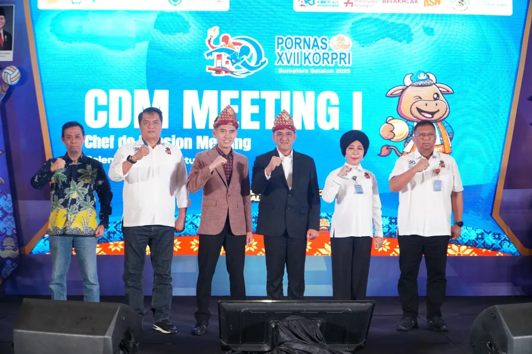 Sekda Sumsel Buka CDM I PORNAS XVII KORPRI, Samakan Persepsi dalam Pedoman Teknis Penyelenggaraan