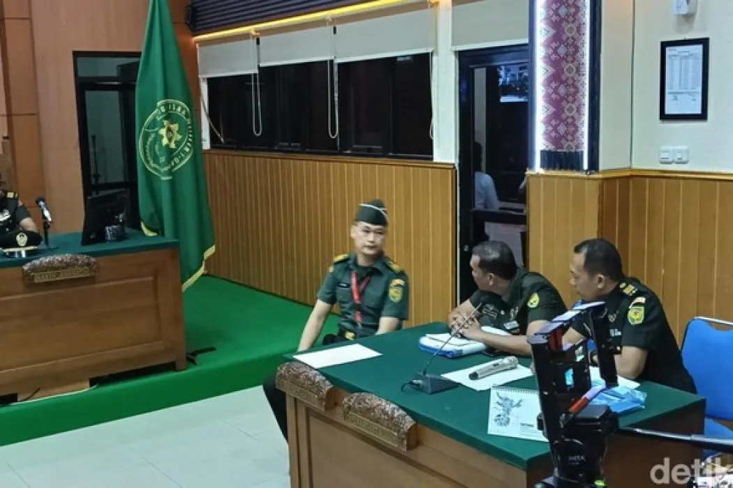 Berbeda dengan Kopda Bazarsah, Peltu Lubis Dihukum 3,5 Tahun Penjara dan Dipecat dari TNI
