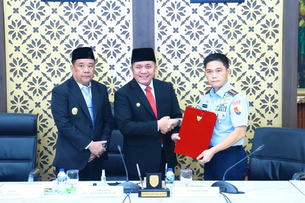 Pemprov Sumsel dan Pangkalan TNI-AU SMH Sepakati Penyelesaian Aset Lahan Sebagai Upaya Percepatan Pembangunan