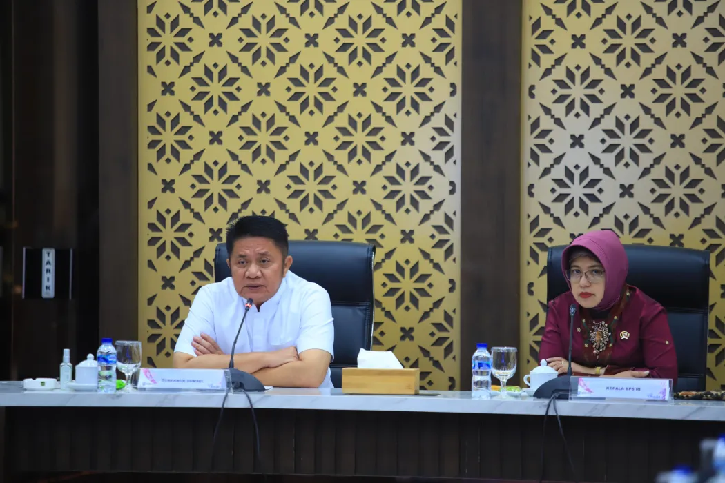 Gubernur Sumsel Herman Deru Terima Kunjungan Kepala BPS RI, Perkuat Sinergi Data Pembangunan