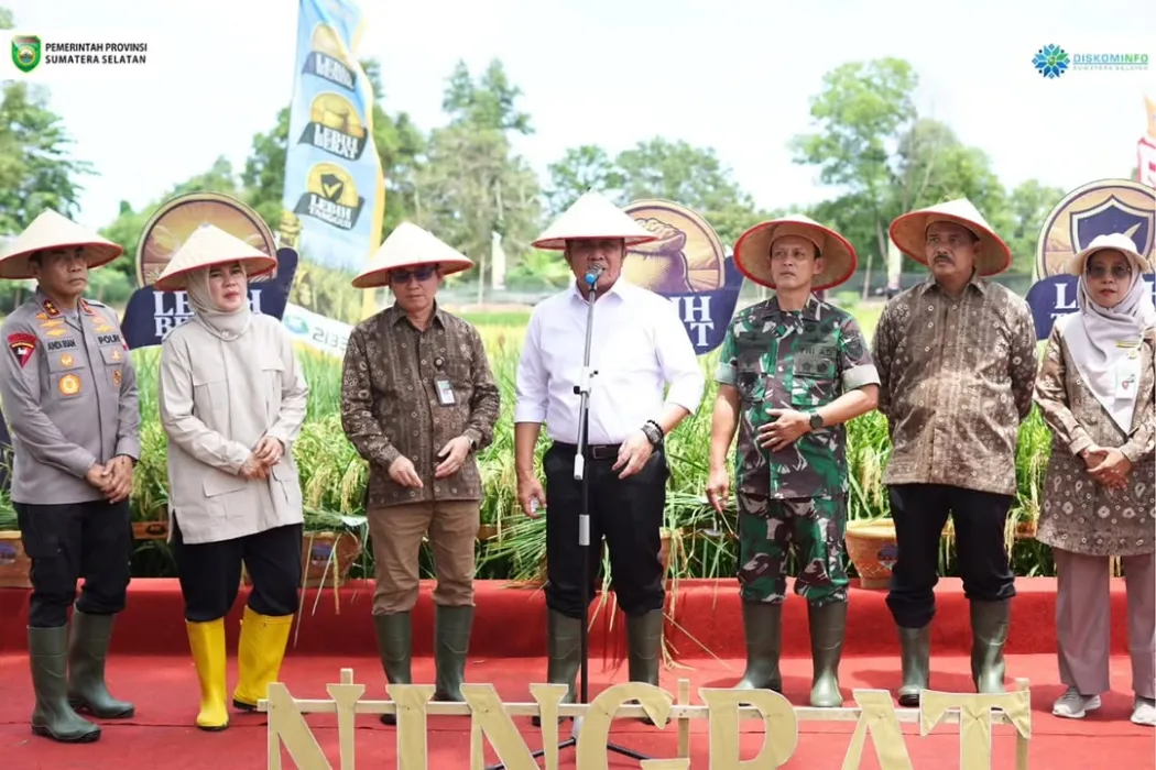 Kementan Apresiasi Inovasi Padi Apung, Sumsel Siap Dukung Swasembada Pangan Nasional