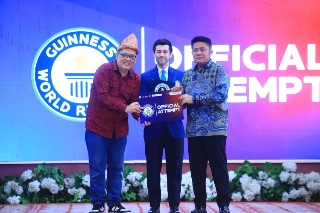Webinar Internasional 25.000 Guru di Sumsel Pecahkan Rekor Dunia Guinness World Record