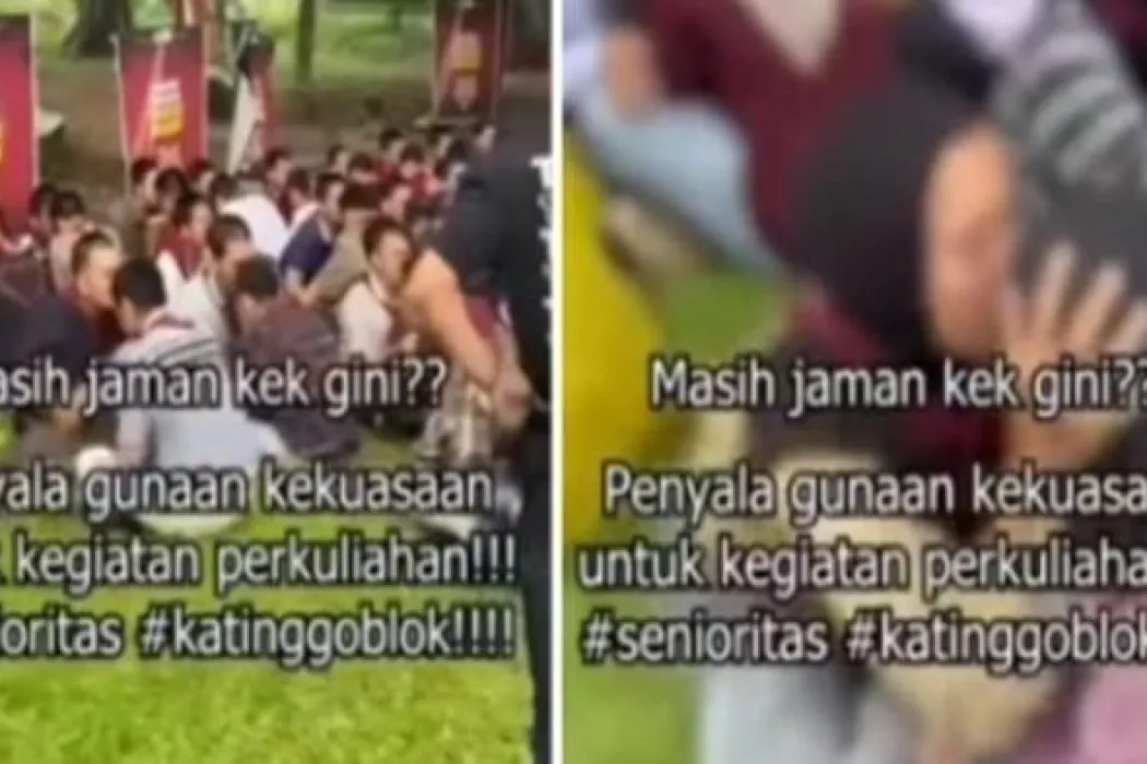 Heboh Aksi Perpeloncoan Maba Unsri, Sekretaris Unsri Tegaskan tak Ada Perkelahian Mahasiswa