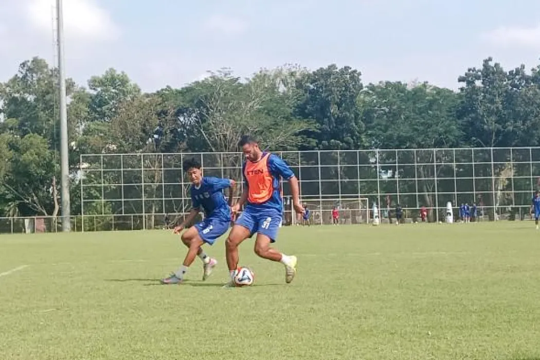 Sumsel United Asah Taktik Jelang Hadapi Persekat Tegal di GSJ Palembang
