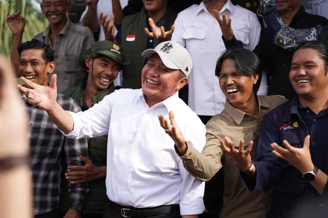 Gubernur Herman Deru dan Wakil Ketua DPR RI Tinjau Sentra Ketahanan Pangan di Banyuasin