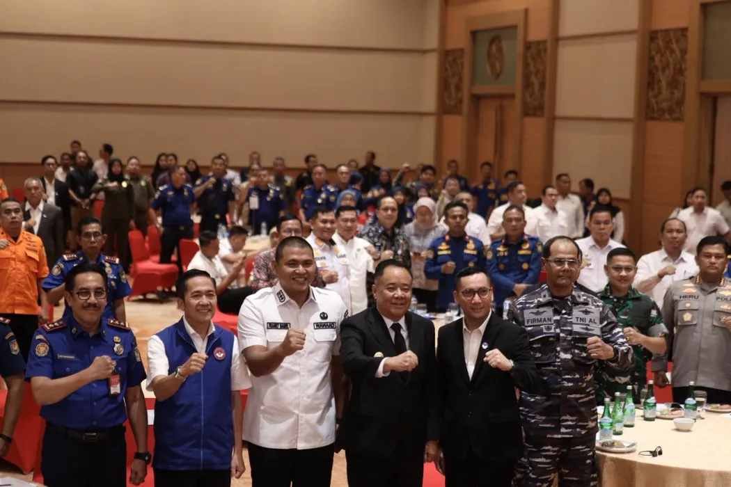 Hadiri Pelantikan APKARI Sumsel, Wagub Cik Ujang Tekankan Sinergi Jaga Keselamatan Warga