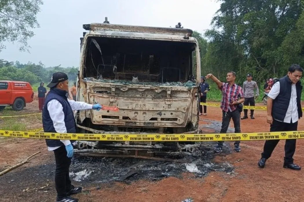 Sopir Truk Asal Sumbar Tewas Terpanggang di Ogan Ilir Diduga Dibunuh, Pelaku Ditangkap!
