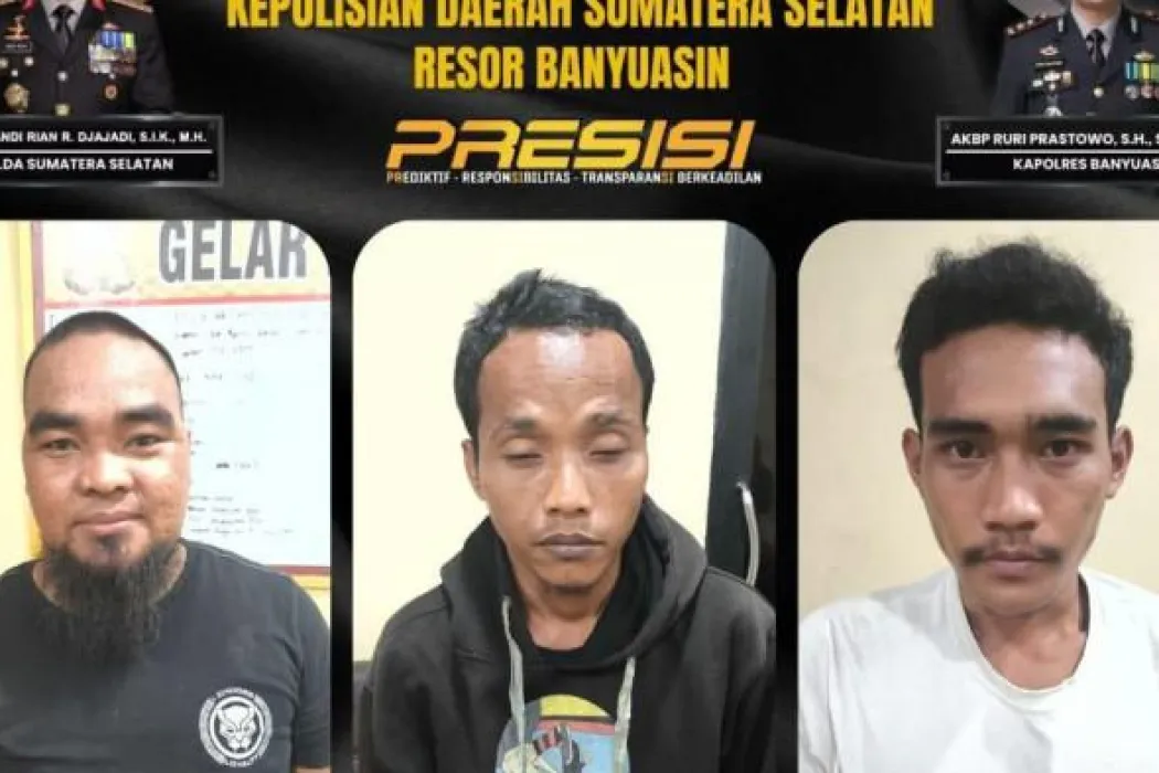 Pemuda di Banyuasin Tewas Ditembak Pengemudi Innova, Kurangi dari 24 Jam Pelaku Berhasil Ditangkap Polisi