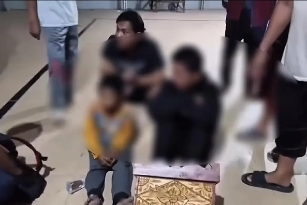 Viral 2 Remaja di Palembang Ditangkap Warga Saat Hendak Curi Kotak Amal Masjid