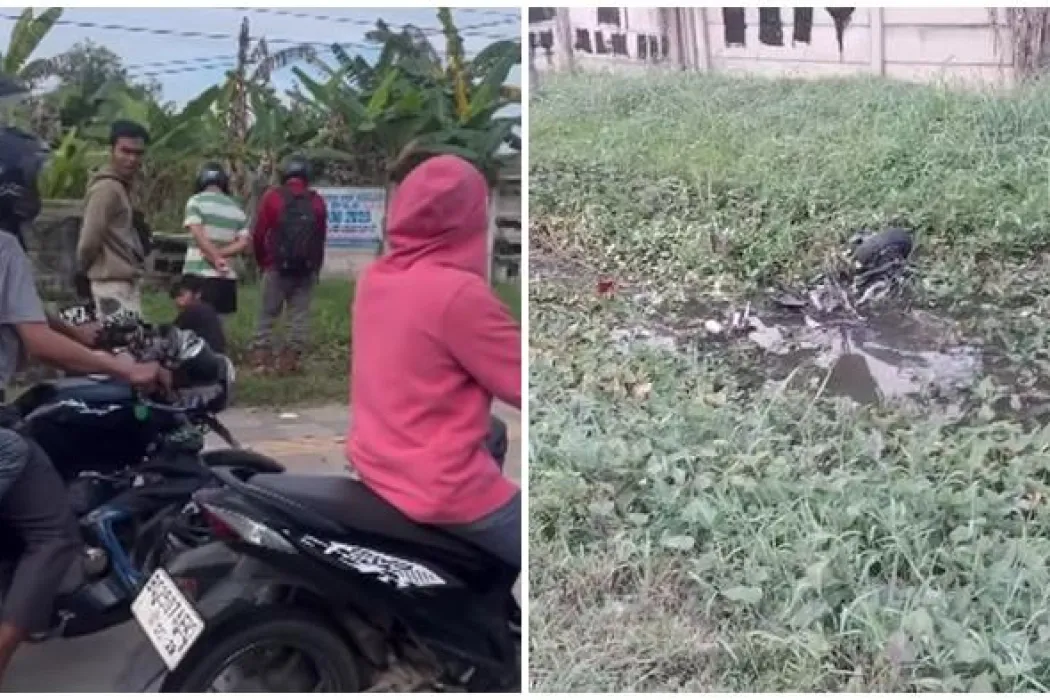 Sepasang Kekasih Pengendara Motor di Soekarno Hatta Palembang Tewas Ditabrak Innova