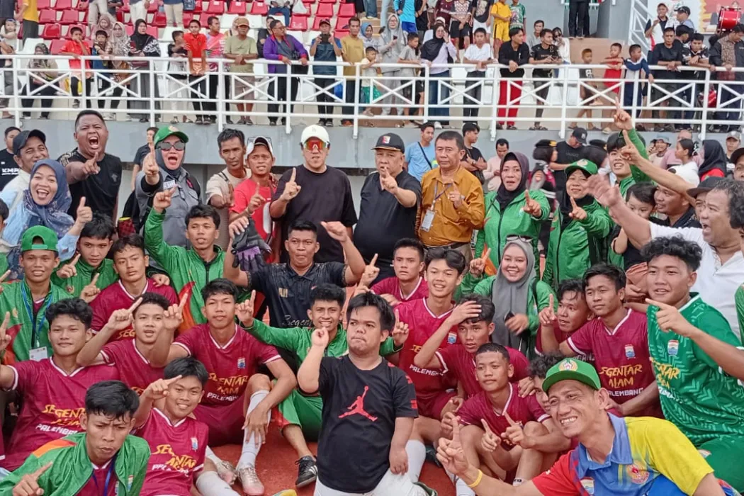 Akhir Penantian 23 Tahun, Kota Palembang Raih Medali Emas Sepak Bola Porprov Sumsel 2025!