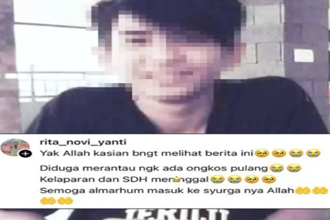 Viral Pemuda Asal Lubuklinggau Meninggal Karena Kelaparan di Perantauan, Tinggal Sepucuk Surat