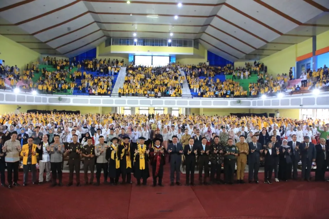 Mendagri RI Bersama Gubernur HD Hadiri Dies Natalis Unsri, Tekankan Pentingnya SDM Unggul Menuju Indonesia Emas 2045